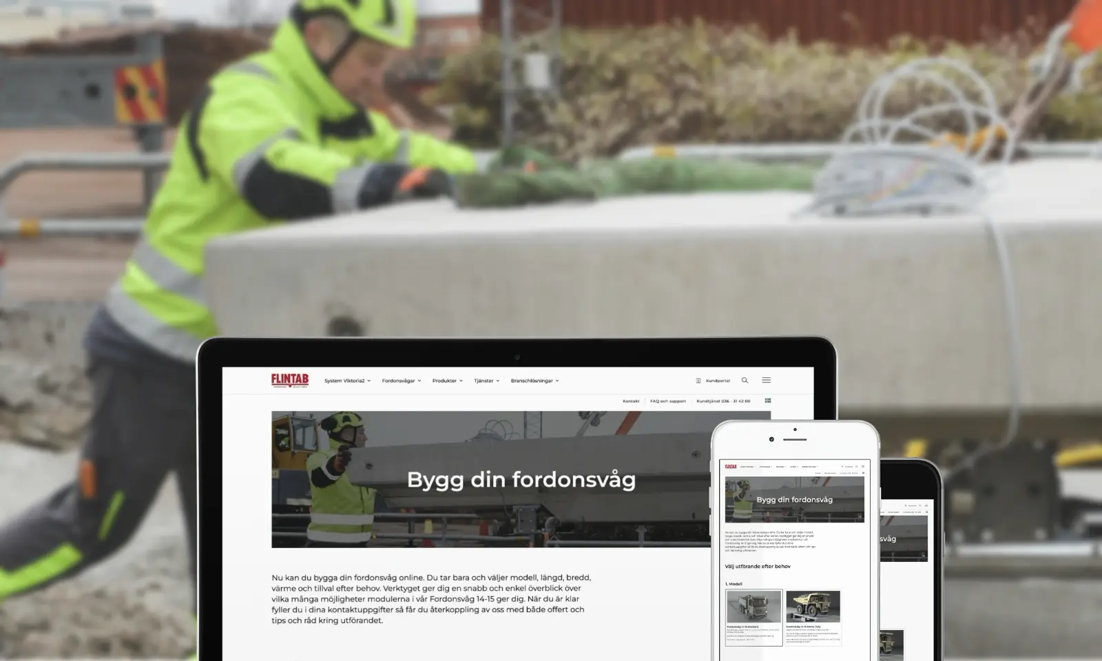 Bygg din fordonsvag webb startsida 1
